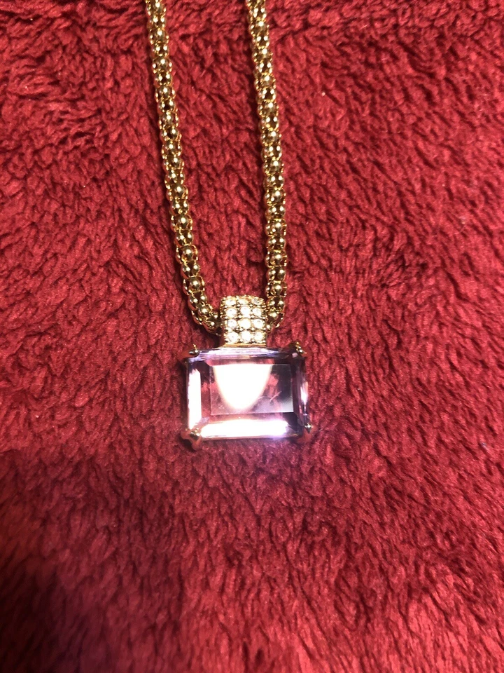 Colgante y pulsera Swarovski púrpura  Foto 2 de 4