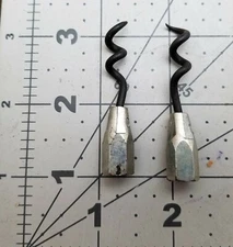 (2) Packing Extractor Tips, Corkscrew, 2” PALMETTO F2 PACKING 1108 [OFB7]