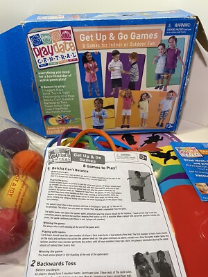 Play date Central Get Up And Go Games Pre Owned 8 Games To Play Learning And Soc