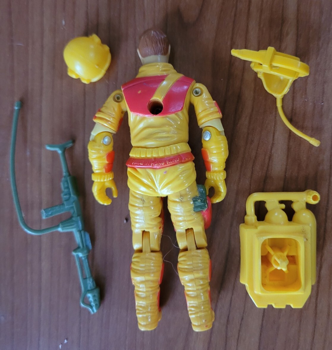 VTG GiJoe Blowtorch v1 Action Figure 1984 ARAH Flamethrower Complete Variant lot