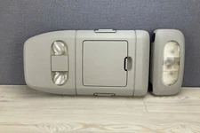 ⭐️2004-2008 F-150 3 Piece Overhead Console Lights & Sliding Storage. Gray. OEM.