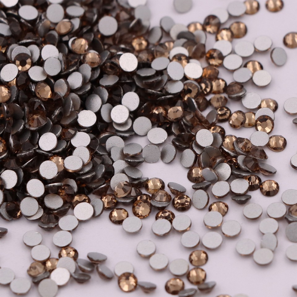 14400 Pz Cristallo Flatback All'ingrosso AB Strass Non - Foto 8