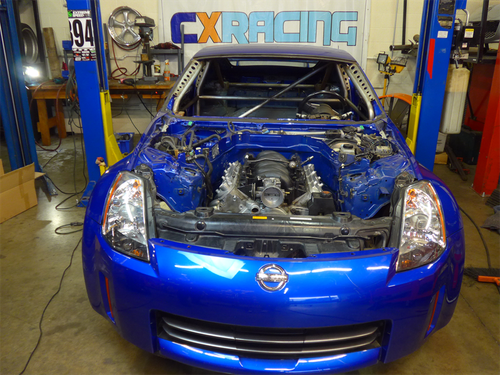 Panel de aceite de aluminio sumidero delantero CXRacing para Nissan 350Z GM LS1/LSx Swap - Imagen 6 de 12
