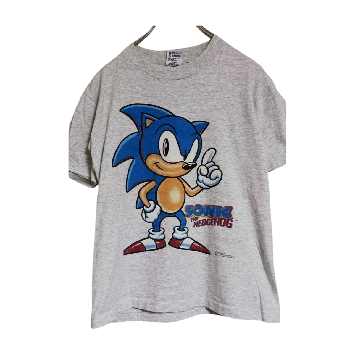 anvil SONIC THE HEDGEHOG Print T-Shirt Size XL US Made 90s anvil SONIC THE HEDGEHOG Print T-Shirt Size XL US Made 90s