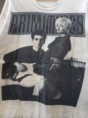 Retro 90's THE PRIMITIVES English indie pop band T-Shirt TE1542