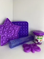 Purple set of Fidget Toys