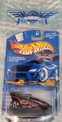 Hot Wheels 2001 Final Run Hot Wheels   XT-3  New #11/12