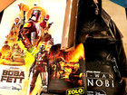 Star Wars: Obi-Wan & Boba Poster Disney Movie Insiders Double Sided 27x40 + MORE — photo 1
