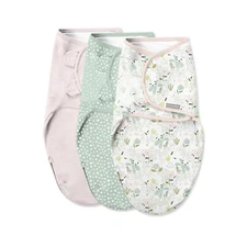 SwaddleMe by Ingenuity Easy Change Baby Swaddle in Size Small/Medium, 0-3 Mon...
