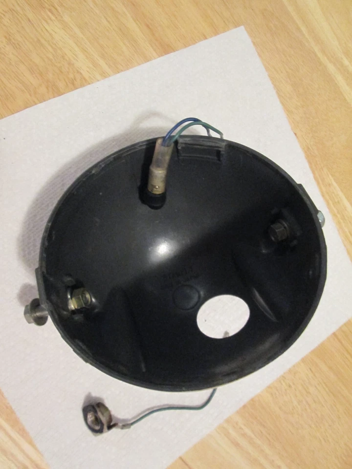 Honda MT250 Elsinore Head Light Housing Bucket 1974 1975 1976 Foto 4 de 4