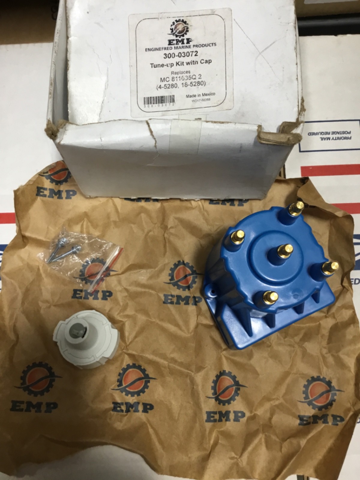 Engineered Marine Products 300-03072 tune-up kit with Cap ~ New in Box