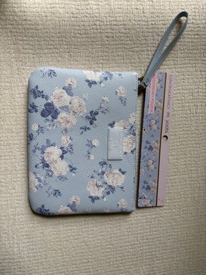LoveShackFancy x Target - Yoobi Everblooming Rosettes Pencil Case Whisper Blue