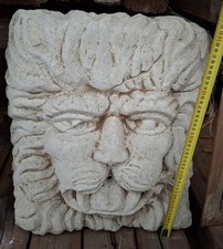 Mascherone in pietra di Trani del '700 restaurato