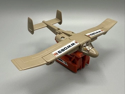 Vintage Gobots Water Walk Float Plane MR-31 Complete 1984 Bandai Tonka