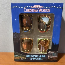 National Lampoons Christmas Vacation Shot glass set 
