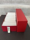 US Used-Cancelled stamps Red Box dealer lot 1 Super Packed from all Eras. Look! — photo 1