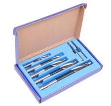 Accusize Industrial Tools 7 Pc Metric Hss Solid Capscrew Counterbore Set, 3...