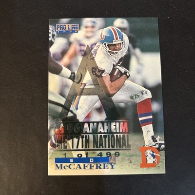 1996 Pro Line - Ed McCaffrey #127 1996 Anaheim National /499
