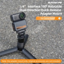 1/4 Dual-Direction Magnetic Quick Release Adapter Mount for DJI OSMO Nano