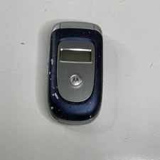 Motorola V series V195 - Blue (T-Mobile) Cellular Phone - Untested