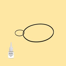 Cinghia Olio = Kit 5 per Grundig RPC 600 A Tape Deck Compact System