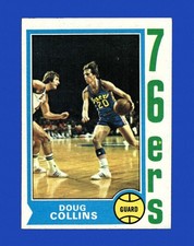1974-75 Topps Set-Break #129 Doug Collins EX-EXMINT *GMCARDS*