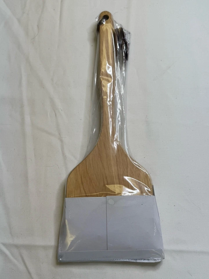 Pampered Chef 14" Wooden Grill Scraper Spatula # 2723 Sealed Tool - Image 2 of 2