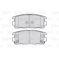 Valeo First BremsbelÄGe Satz Hinterachse Passend FÜR Chevrolet Captiva Opel