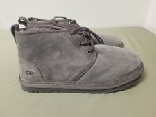 New UGG Mens Neumel Gray Suede Chukka Boots.