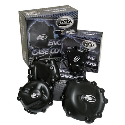 R&G ENGINE COVERS KIT RACE 2 PIECES FOR DUCATI STREETFIGHTER V4 / S 2020 > 2024