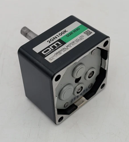 Oriental Motor Co 2GN100K GN Gearhead Parallel Shaft, 100:1, Metric Shaft Used