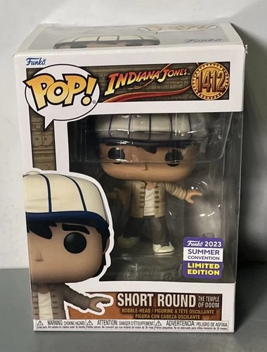 Funko Pop! : Indiana Jones - Short Round - (Summer Con. Exclusive) #1412 ~NEW
