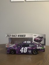 Alex Bowman 2021 Richmond Win Raced Version Ally 1/24 Scale Diecast Car