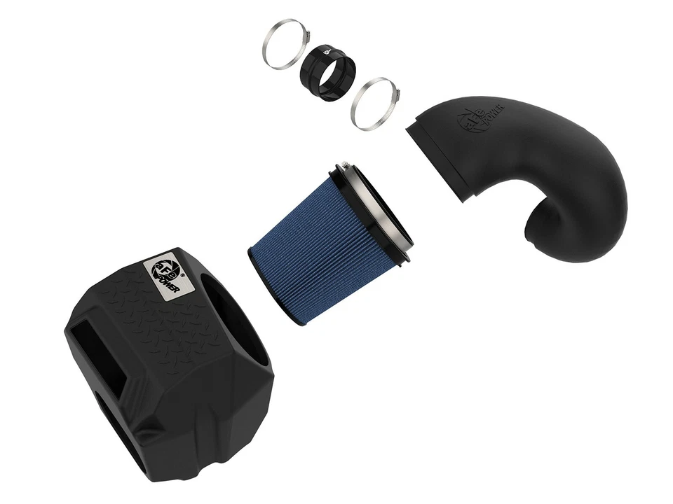 AFE Magnum FORCE Stage-2 Cold Air Intake fits 1994-2002 Dodge Ram Cummins 5.9L Foto 3 de 4