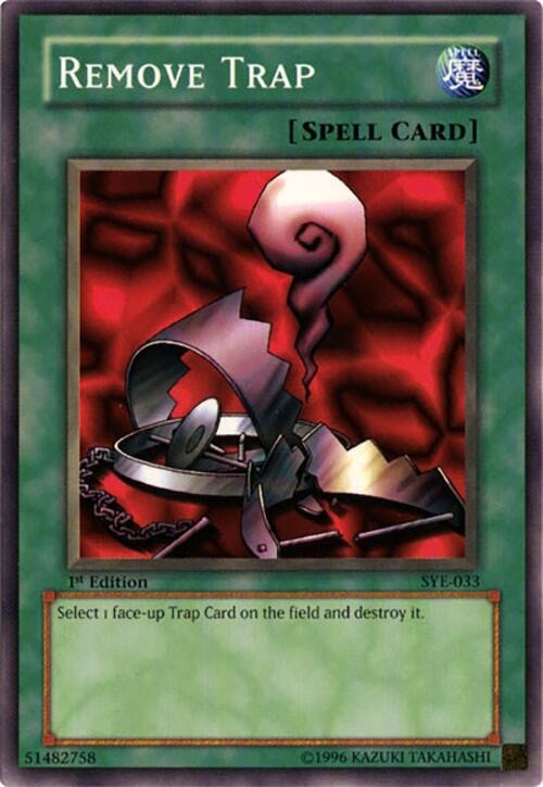 Remove Trap SYE-033 Starter Deck: Yugi Evolution Yu-Gi-Oh Unlimited LP