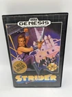 Strider Video Game SEGA Genesis Tested Working CIB W/manual 1990