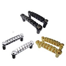 Electric Guitar Bridge Tailpiece Replacement Sturdy Easy to Install Zinc Alloy