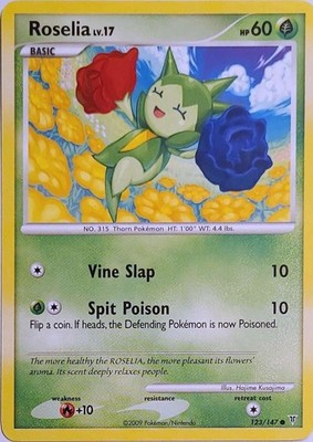 Roselia 123/147 Common Supreme Victors Pokemon Near Mint