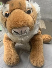VTG Toys R Us FAO Schwarz Realistic Plush Tiger 28" Orange Black White Large Toy