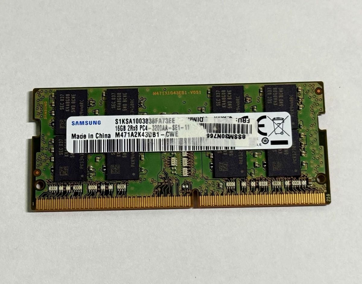 Samsung DDR4 SDRAM 16 GB Total Capacity Memory (RAM) for sale | eBay