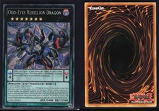 YU-GI-OH ODD-EYES REBELLION DRAGON CORE-EN051 SECRET RARE NM 1st Ed