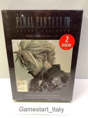 FINAL FANTASY VII ADVENT CHILDREN LIMITED EDITION COLLECTOR'S SET - DVD - NEU