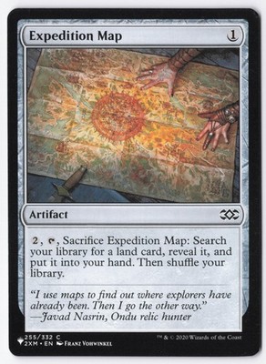 Expedition Map C The List Reprints 255/332 NM