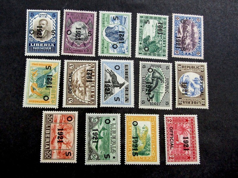 nystamps Liberia Stamp # O127//O210 Mint OG H €100 U26y616