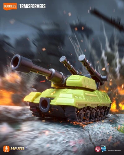 Blokees Transformers Defender Version 04 Brawl [Vehicle] Tank Car Model Kit - Picture 32 of 43