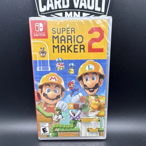 Nintendo Super Mario Maker 2 - Nintendo Switch Platformer Brand New Sealed