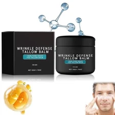 Forge Skin Beef Tallow Based Anti-Wrinkle Face Balm for Men (50g / 1.76 oz)