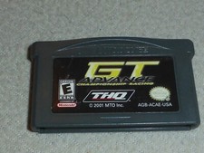 NINTENDO GAMEBOY ADVANCE GAME GT CHAMPINSHIP RACING CARTRIDGE ONLY THQ