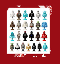 FIGURINES STAR WARS MICROPOPZ Leclerc 2017 à l'UNITE ou collection TOUTES DISPOS