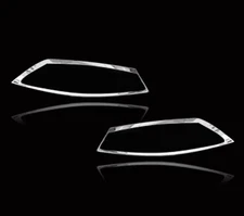 Chrome Headlights Trim Bezel Cover Surround Rim For Renault Megane 03-08